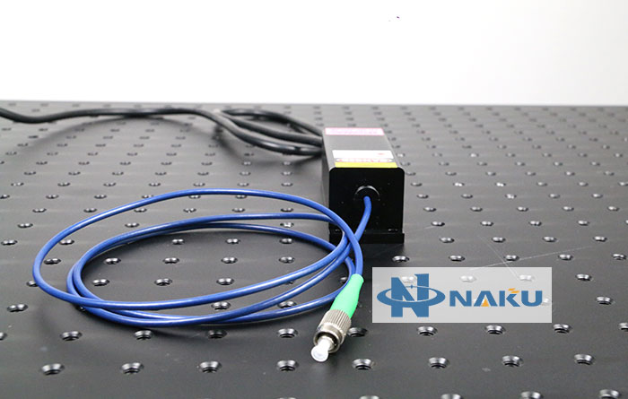 532nm narrow linewidth fiber raman laser
